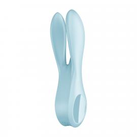 Кліторальний вібратор Satisfyer Threesome 1 Light Blue - 2
