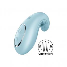 Вібратор Satisfyer Dipping Delight Light Blue - 1