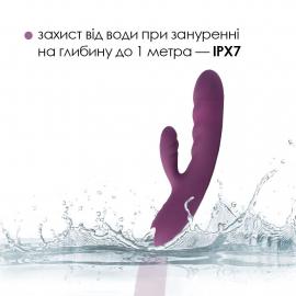 Вібратор-кролик Svakom - Avery Lilac - 3