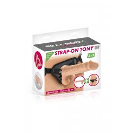 Женский страпон-трусики 2в1 Real Body — Tony - 3