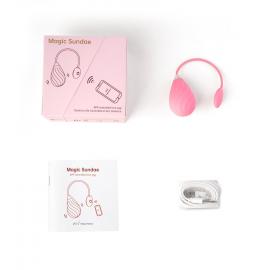 Смарт-віброяйце Magic Motion Sundae Pink - 3