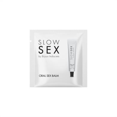 Пробник Bijoux Indiscrets Sachette Oral Sex Balm - SLOW SEX (2 мл)