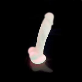 Фалоімітатор SilexD Johnny Pink Glow in the dark - 2