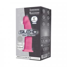 Фалоімітатор SilexD Robby Pink Glow in the dark - 3