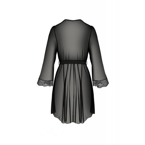 Пеньюар  AMBERLY PEIGNOIR black, Size+, 4XL/5XL