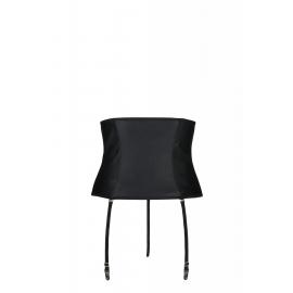 Пояс-корсет из экокожи CELINE SET black 4XL/5XL — Passion - 3