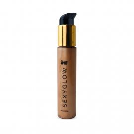 Крем-шиммер для тела Intt Sexy Glow (60 мл) с маслом ши и ароматом ванили, сияющая загорелая кожа - 2