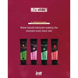 Лубрикант на водній основі Intt Strawberry (100 мл) - 3