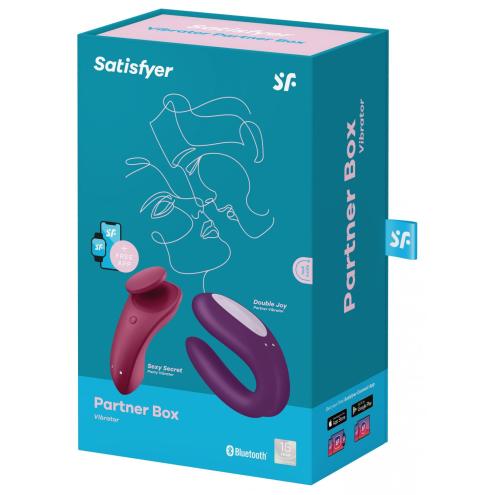 Набор Satisfyer Partner Box 1 (Double Joy + Sexy Secret)