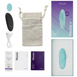 Смарт-вібратор у трусики We-Vibe Moxie+ Aqua - 2