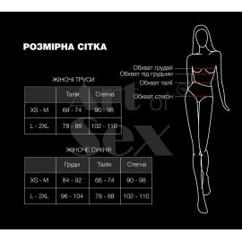 Сексуальна вінілова сукня Art of Sex - Jaklin, розмір XS-M, колір чорний - 4