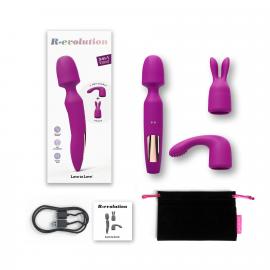 Вібромасажер із двома насадками Love To Love R-EVOLUTION SWEET ORCHID - 2