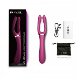 Вібратор-стимулятор Dorcel INFINITE JOY PLUM - 6