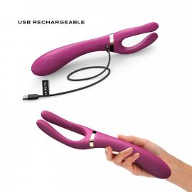Вібратор-стимулятор Dorcel INFINITE JOY PLUM - 4