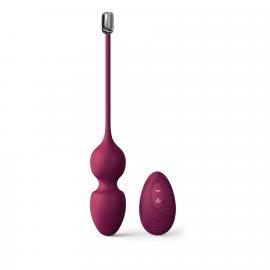Вагінальні кульки з вібрацією Dorcel LOVE BALLS PLUM - 1
