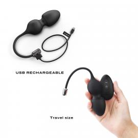 Вагінальні кульки з вібрацією Dorcel - LOVE BALLS BLACK - 4