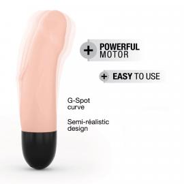 Вібратор Dorcel Real Vibration S Flesh 2.0, диам 3,7см, перезаряжається, для точки G - 2