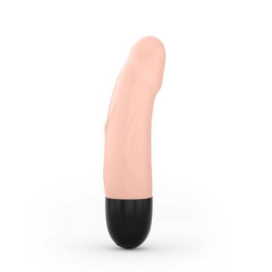 Вібратор Dorcel Real Vibration S Flesh 2.0, диам 3,7см, перезаряжається, для точки G