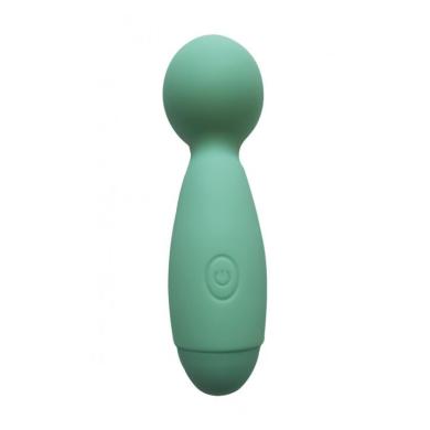 Міні-вібромасажер Wooomy Smally Mini Wand Turquoise