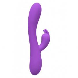 Вібратор-кролик Wooomy Gili-Gili Vibrator with Heat Purple - 1