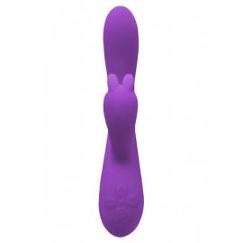 Вібратор-кролик Wooomy Gili-Gili Vibrator with Heat Purple - 4