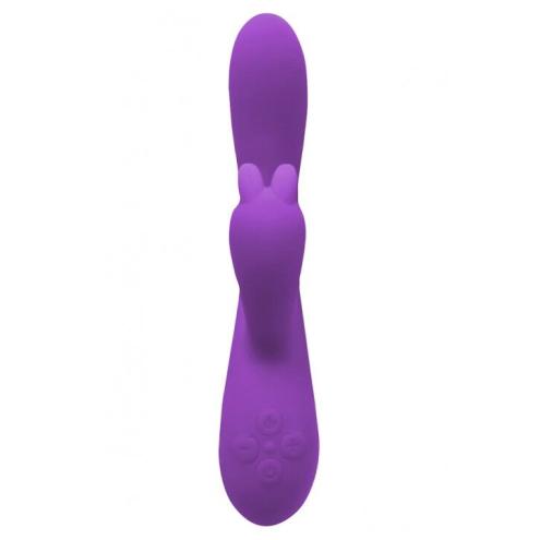 Вібратор-кролик Wooomy Gili-Gili Vibrator with Heat Purple