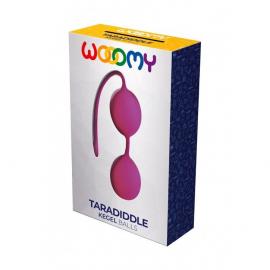 Вагинальные шарики Wooomy Taradiddle Kegel Ball, диаметр 3,5 см - 3