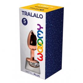 Анальная пробка Wooomy Tralalo Metal Plug Size M - 4