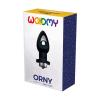 Анальная пробка Wooomy Orny со съемной вибропулей