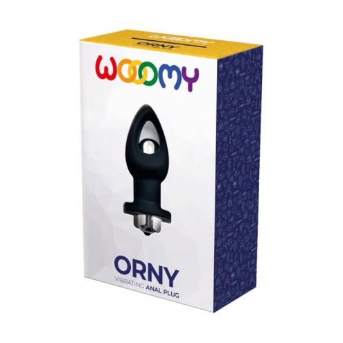 Анальная пробка Wooomy Orny со съемной вибропулей