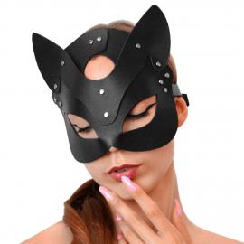 Маска Кошечки Art of Sex - Cat Mask, Черный - 1