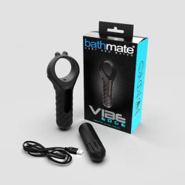 Ерекційне кільце з віброкулею Bathmate Vibe Edge, що перезаряджається, 10 режимів - 2