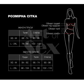 Сексуальна вінілова сукня Art of Sex - Jaklin, розмір L-2XL, колір червоний - 2