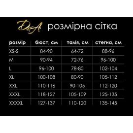 Лаковане боді з сіткою D&A Зухвала Стелла M, червоне, блискавка на все тіло - 7
