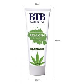 Мастило на водній основі BTB FLAVORED CANNABIS (100 мл) - 3