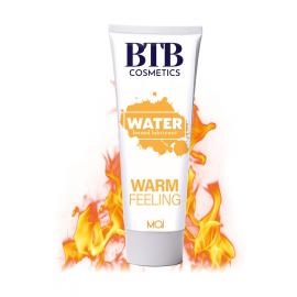 Розігріваюча мастило на водній основі BTB WARM FEELING (100 мл) - 2