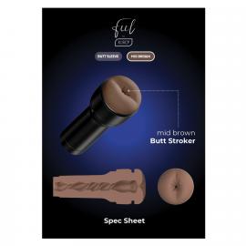 Мастурбатор-попа Kiiroo Feel Stroker Butt Mid Brown для секс-машины Kiiroo Keon - 8