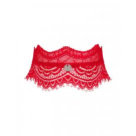 Широкий мереживний чокер Obsessive Bergamore choker - 1