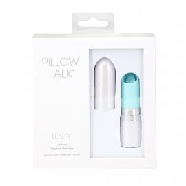 Вібратор Pillow Talk Lusty Luxurious Flickering Massager - Teal - 3