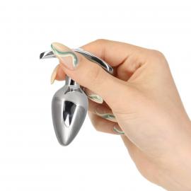 Анальна пробка Pillow Talk Sneaky Luxurious Stainless Steel Anal Plug - 3