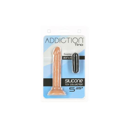 Фаллоимитатор ADDICTION - Tino – 5.25  Silicone Dildo