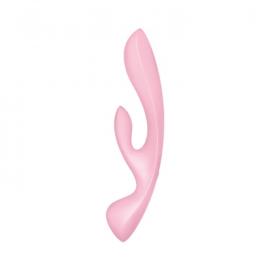 Вібратор-кролик Satisfyer Triple Oh Pink - 2
