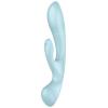 Вибратор-кролик Satisfyer Triple Oh Blue