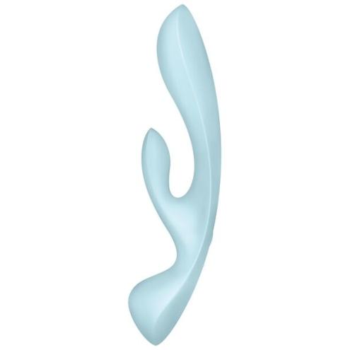 Вибратор-кролик Satisfyer Triple Oh Blue