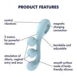Універсальний вібратор Satisfyer Tri Ball 2 - 4