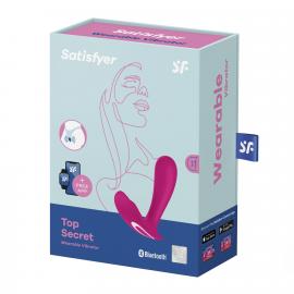 Смарт-вібратор у трусики Satisfyer Top Secret Pink - 2