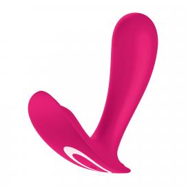 Смарт-вибратор в трусики Satisfyer Top Secret Pink - 5