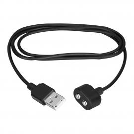 Заряджання (запасний кабель) для іграшок Satisfyer USB charging cable Black - 3