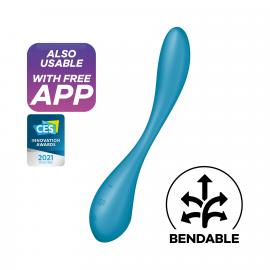 Універсальний вібратор Satisfyer G-Spot Flex 5+ Petrol - 1