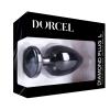 Металлическая анальная пробка Dorcel - Diamond Plug BLACK L